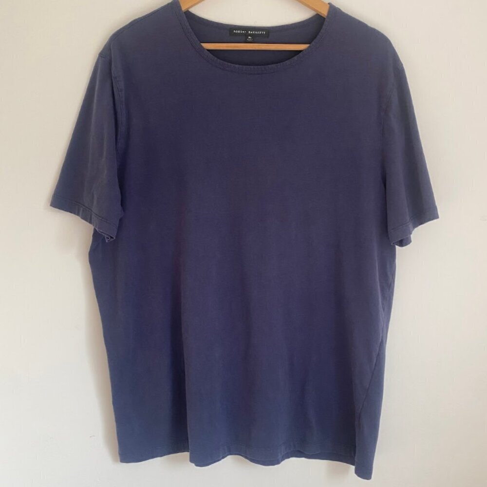 Robert Barakett Men’s T-Shirt 100% Cotton Blue Size XL
